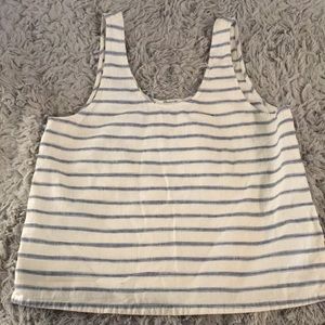 Madewell striped tank
